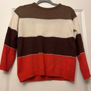 Multi color sweater